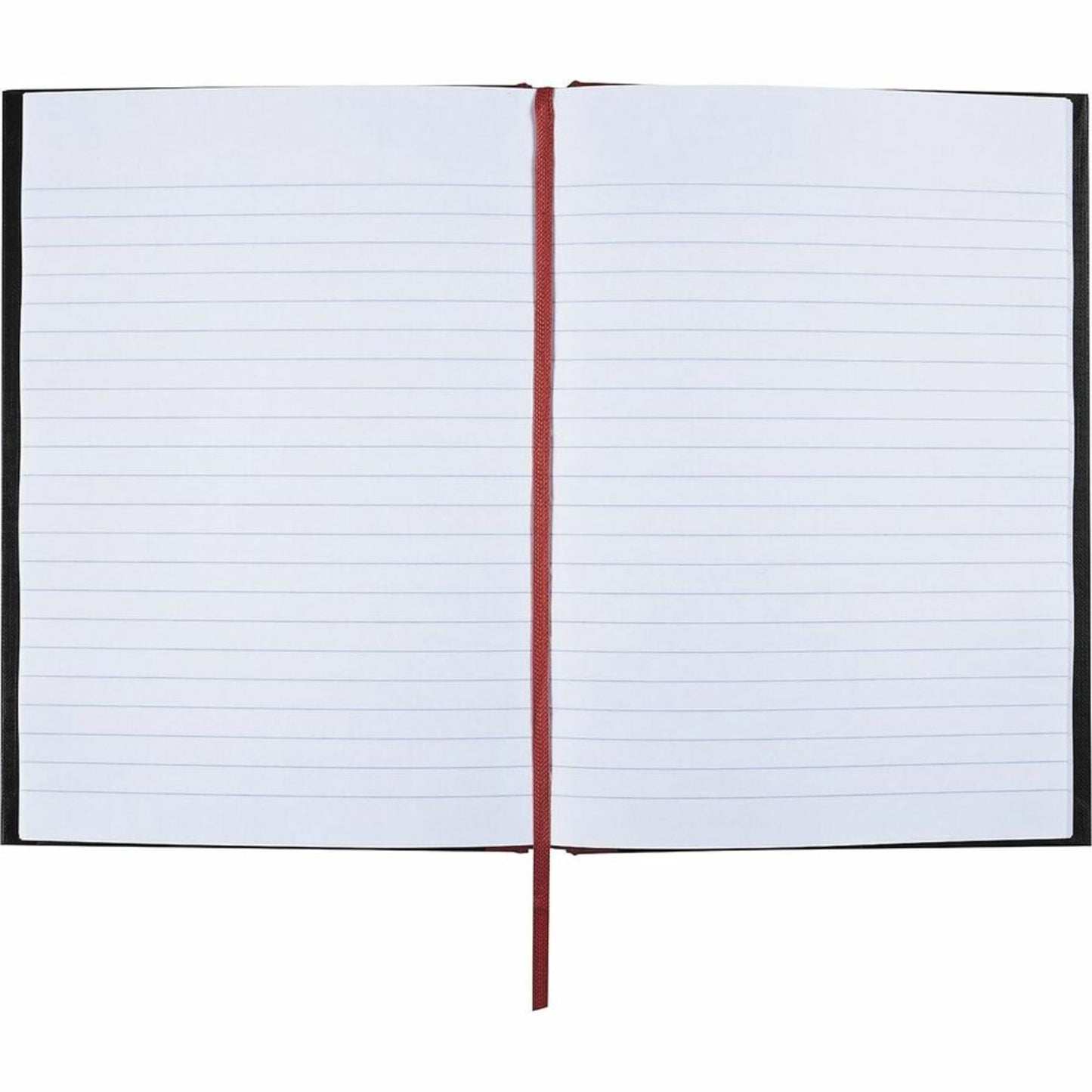 Black n' Red Notebooks, Business Journals, 3 Pack, 11-3/4" x 8-1/4", 96 Sheets, Ruled, Optik Paper, Hardcover, Casebound, Black (400123487)