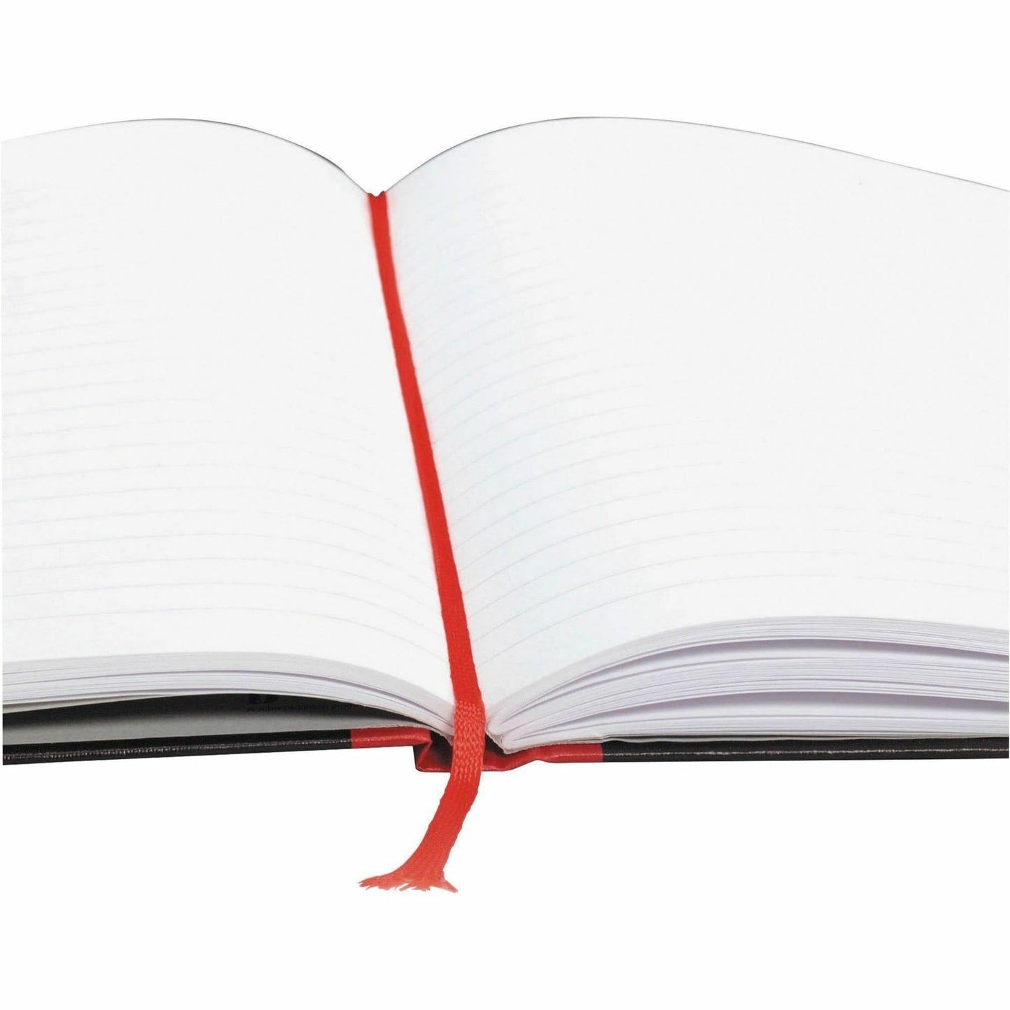 Black n' Red Notebooks, Business Journals, 3 Pack, 11-3/4" x 8-1/4", 96 Sheets, Ruled, Optik Paper, Hardcover, Casebound, Black (400123487)