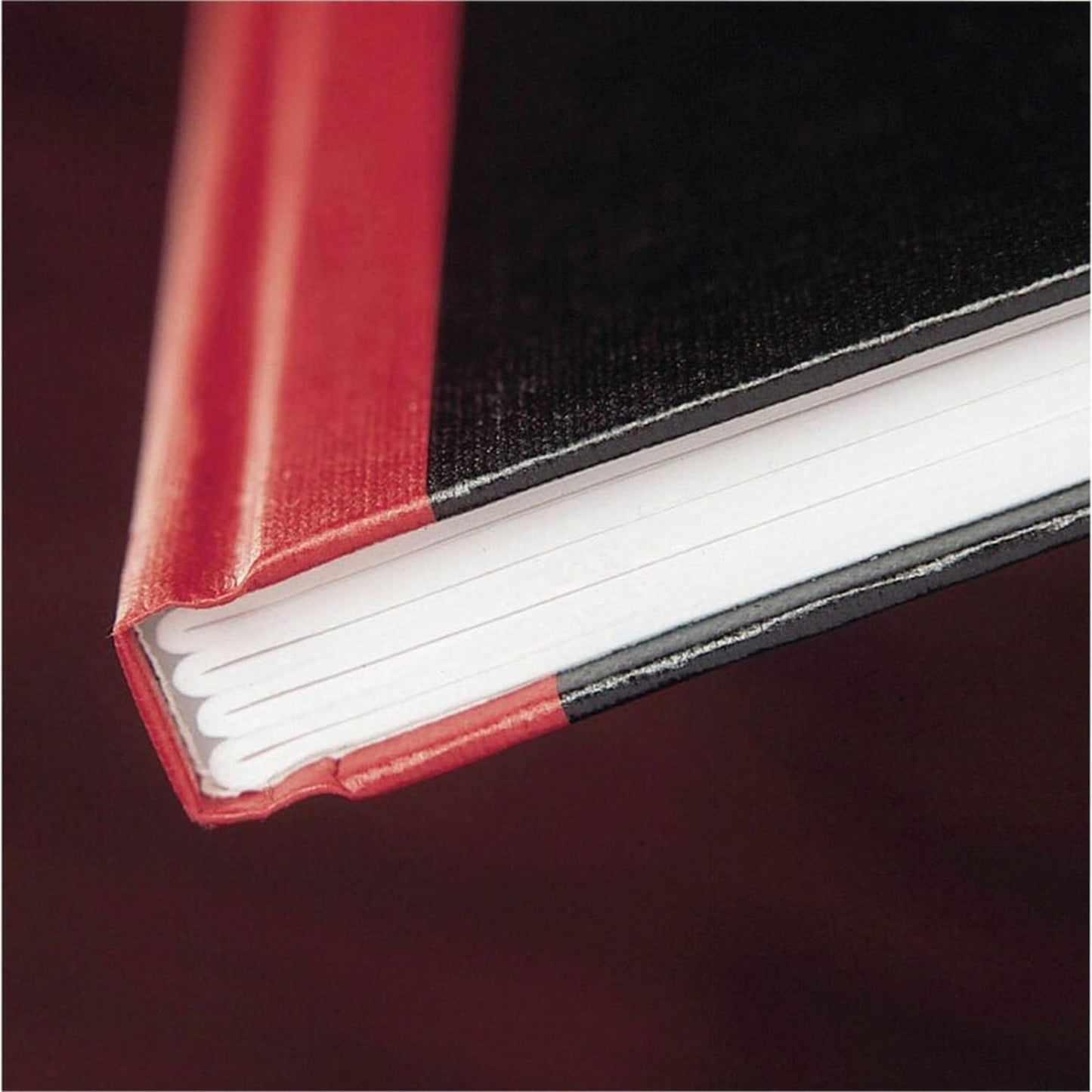 Black n' Red Notebooks, Business Journals, 3 Pack, 11-3/4" x 8-1/4", 96 Sheets, Ruled, Optik Paper, Hardcover, Casebound, Black (400123487)