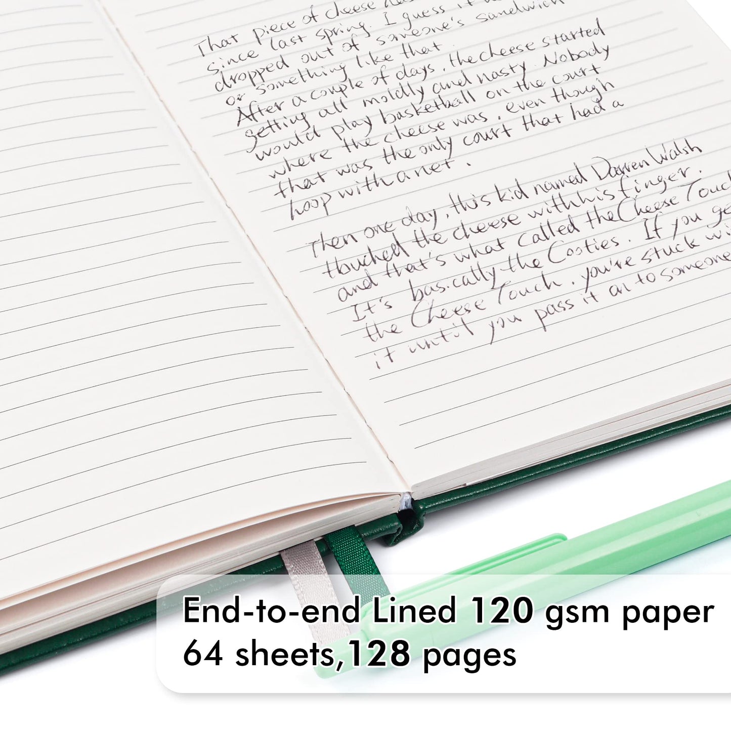 feela 24 Pack Journal Notebook for Work, Business Notebook Bulk Hardcover Lined Writing Journal with Pen Holder for Men Women Note Taking, with 24 Black Pens, 120 GSM, 5.1”x8.3”, A5, Gray