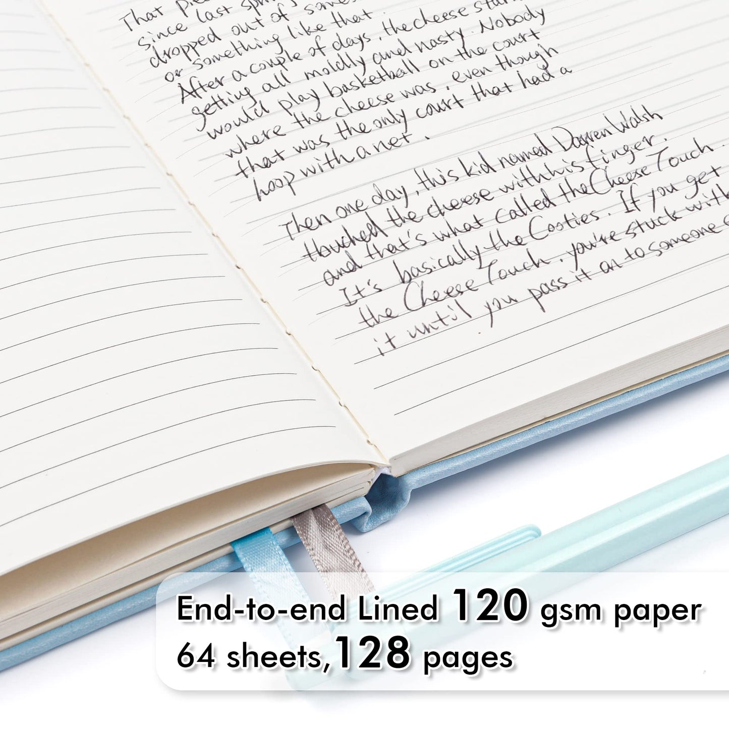 feela 24 Pack Journal Notebook for Work, Business Notebook Bulk Hardcover Lined Writing Journal with Pen Holder for Men Women Note Taking, with 24 Black Pens, 120 GSM, 5.1”x8.3”, A5, Gray