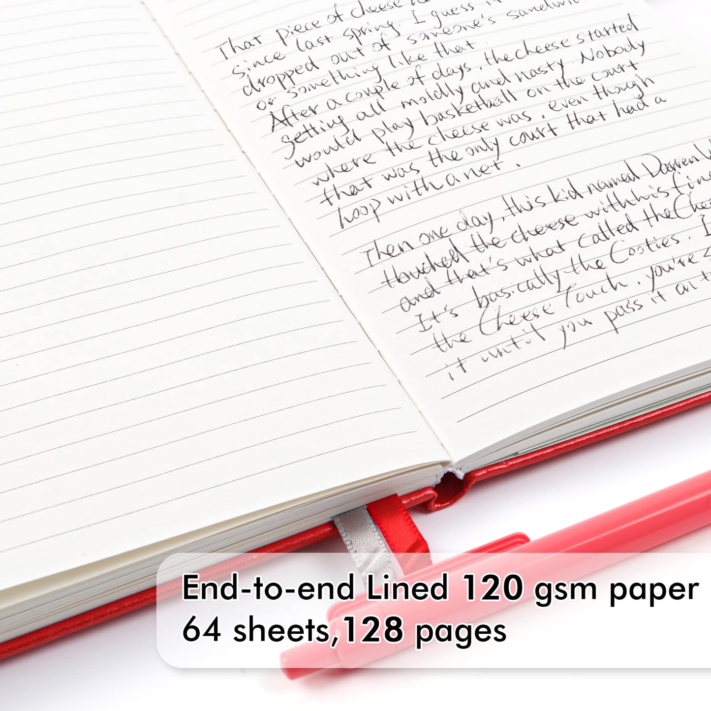 feela 24 Pack Journal Notebook for Work, Business Notebook Bulk Hardcover Lined Writing Journal with Pen Holder for Men Women Note Taking, with 24 Black Pens, 120 GSM, 5.1”x8.3”, A5, Gray