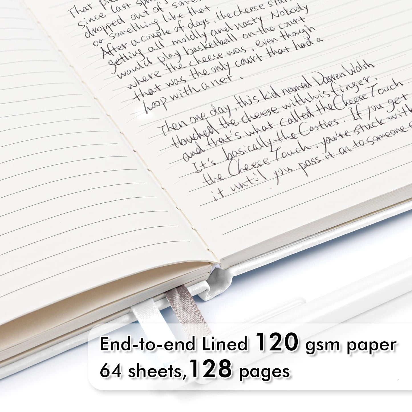 feela 24 Pack Journal Notebook for Work, Business Notebook Bulk Hardcover Lined Writing Journal with Pen Holder for Men Women Note Taking, with 24 Black Pens, 120 GSM, 5.1”x8.3”, A5, Gray